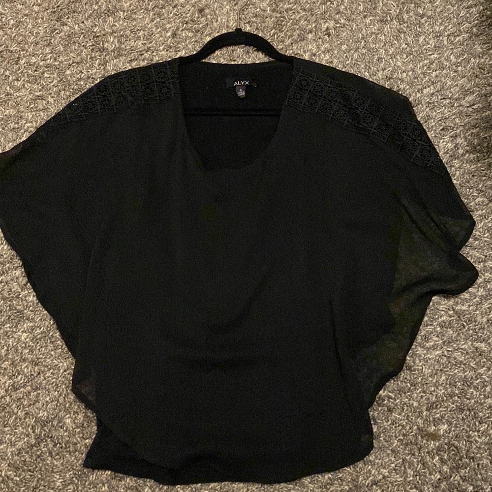 black blouse